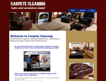 Tablet Screenshot of bournemouthandpoolecarpetcleaning.co.uk